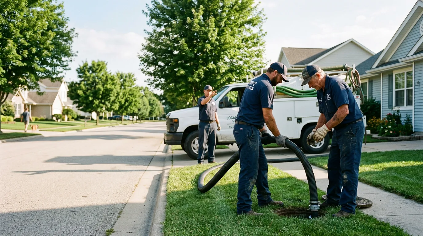 Septic Tank Cleaning in Columbus City, IA